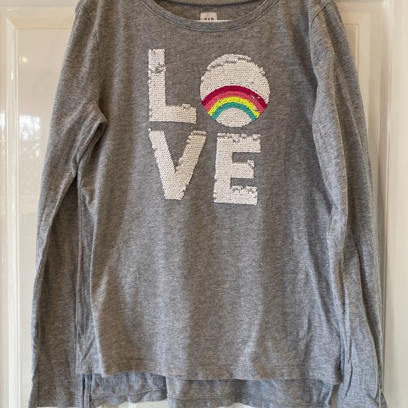 Gap Kids Girls Long Sleeve Shirt L/G - Picture 7 of 7